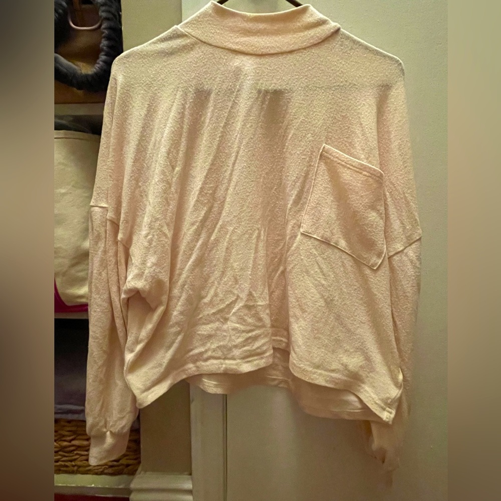 Cream colored long sleeve